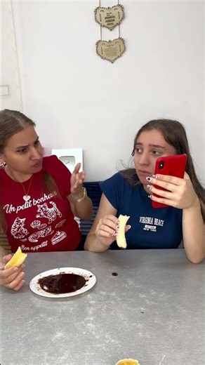 The best way to eat banana with chocolate