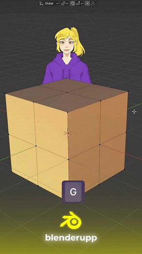 Blender Editing Shortcut for Easy Object Manipulation