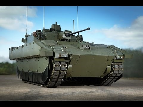 AJAX Scout SV new reconnaissance armoured fighting vehicle British Army DSEI 2015 London UK