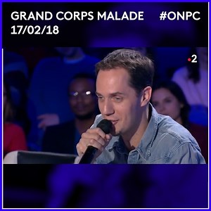 Grand Corps Malade interprète sa chanson Dimanche Soir sur le plateau de #ONPC Grand Corps Malade Officiel | On n'est pas couché