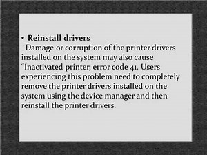 Steps for Brother Printer Activation Error Code 41
