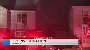 Crews respond to fire on E Ocean View Ave in Norfolk