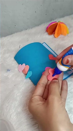 DIY craft ideas ❤️#peppar card#shortvideo#tiktok#trandingshort