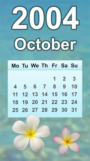 October 2004 Calendar