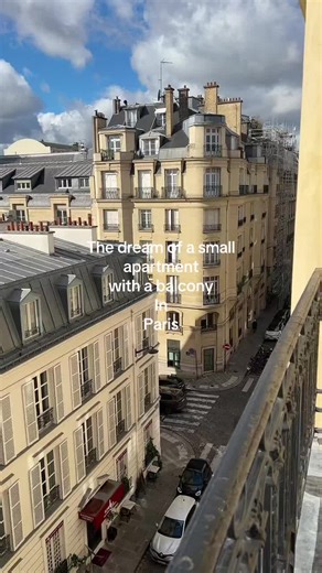 Dream Small Apartments with Balconies in Paris