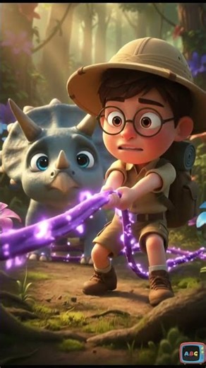 I Rescued a Baby Triceratops! 🦖 Adventure in the Dino Jungle