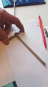 Measuring the inside diameter of holes with a Telescoping Gauges.