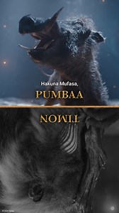There's three sides to this story...Timon's, Pumbaa's, and the right one 🤭 Mufasa: The Lion King, in cinemas now. | Walt Disney Studios
