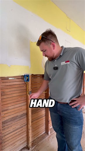 The termites basically deleted the bottom half of this stud.