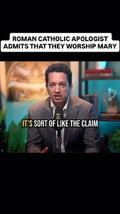 Roman Catholic apologist, Trent Horn, admits that Roman Catholics worship Mary. Watch the clip. And before you argue in the comment section, listen carefully to needgod.net’s response. We know this content will not be popular and many will unfollow. But the mission of PurityTalk is to promote purity in life and doctrine to the glory of God. We pray for our Roman Catholic friends that they will see their error of their man-made traditions. | PurityTalk