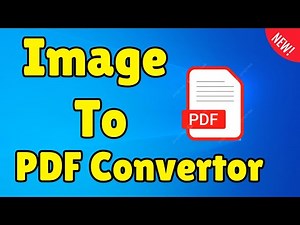 How To Convert Image To Pdf File in Laptop PC For Free