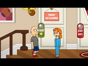 Rosie Pushes Classic Caillou Down the Stairs/Grounded (REMASTERED)