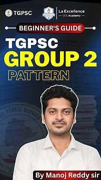 TGPSC Group 2 Exam Pattern Explained in 60 Seconds 🔥