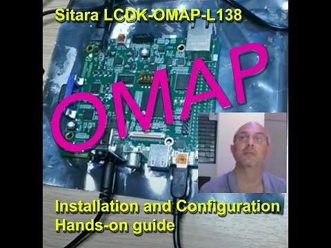 OMAP - Part 01 - LCDK L138 TI Installation and Configuration with 1st Deployment Project