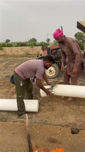 Perfect joint making method for HDPE pipe #viralvideo #shortsfeed #farming #plumbing