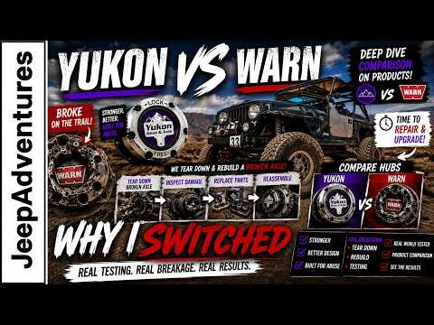 Dana 60 Broken Axle Rebuild | Yukon vs Warn Hub Deep Dive