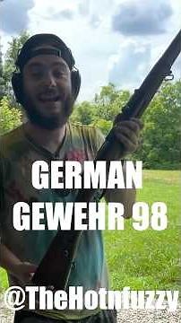 German Gewehr 98 8mm Shooting! 💥🤯 #History