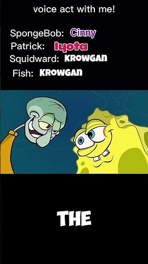 SpongeBob Voice Acting