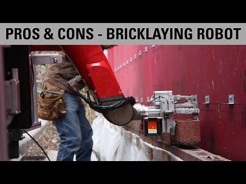 Pros and cons of bricklaying robots | Construction Robotics