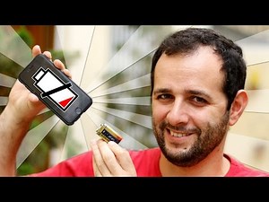 Como CARREGAR O CELULAR com bateria de 9V (carregador de CELULAR caseiro)