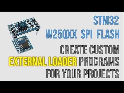 External loaders for SPI flash: a "standard" version