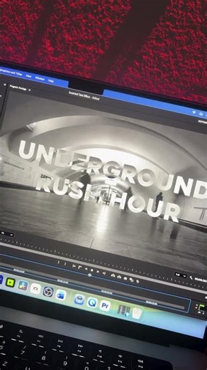 Inverted Text Effect 🔄 (Premiere Pro)