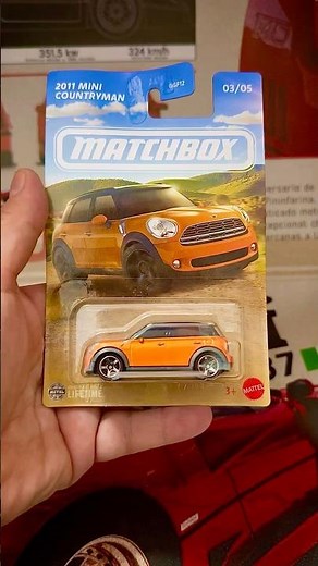 Mini Countryman on the Move! 🍊🚗✨ #matchbox #mini #diecast
