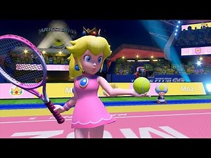 Mario Tennis Aces - Peach Gameplay (1080p60HD)