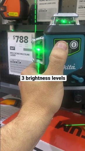 Makita laser level green 3 x 360