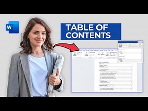 How to Create Table of Contents in Word | Add Multiple Table of Contents in Microsoft Word