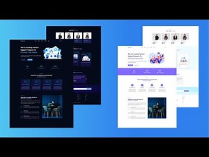 React Responsive Agency Website Design Using ReactJs with Modern UI/UX with Light/Dark Mode