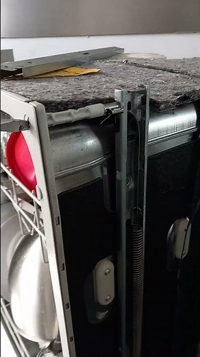 dishwasher door spring repair #dishwasher #doors #repairing