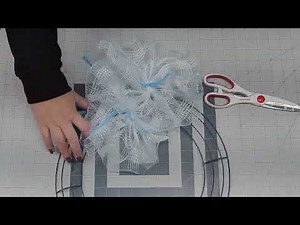 How to Make a Spring Bible Scripture Ruffle Floral Wreath Tutorial