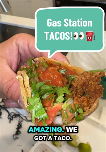 Let’s get tacos at a gas station! I love “Del Sun Fresh Mex Express” so good!🔥 @Dollar Jerky Club #dollarjerkyclubpartner #tacos #streettacos #foodie #chopelasreviews