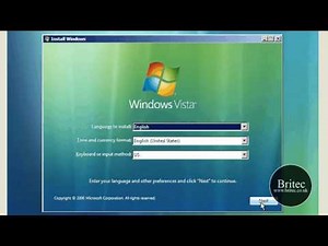 How to Fix a BOOTMGR is missing boot error in Windows Vista