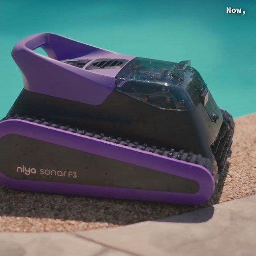 Maytronics Niya Sonar F3 Cordless Robotic Pool Cleaner 🌀 It knows your pool better than you do.