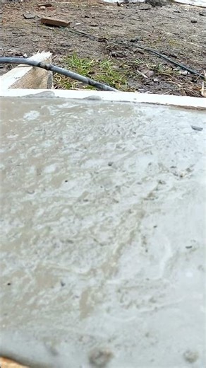 Vibrating Concrete with a Hammer Drill: DIY Hack #construction #diy #housebuilding