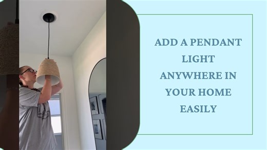 How to Add a Pendant Light Anywhere in Your Home – Easy & Stylish
