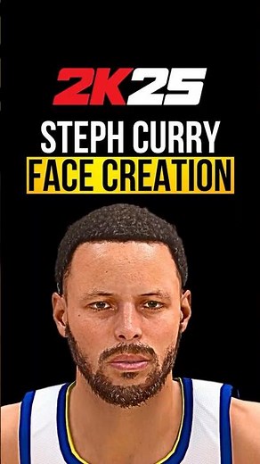 NEW Steph Curry Face Creation NBA 2K25