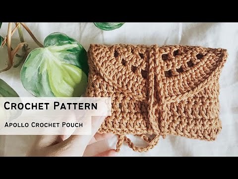 Crochet Pouch | Beginner Friendly Tarot Card Pouch
