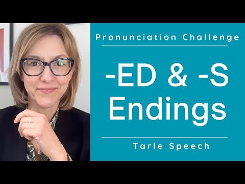 Learn to Pronounce the Suffixes -ED and -S - American English Pronunciation Challenge Master Class