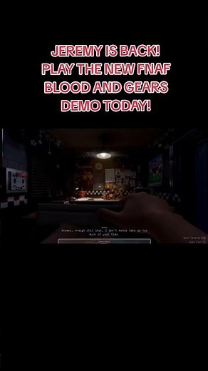 I'm back as Jeremy in FNAF Blood and Gears!