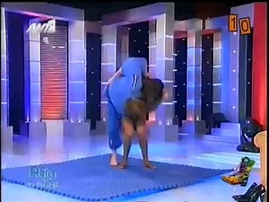 tv show judo throw from model