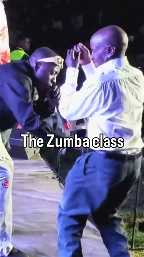 Zumba class be having all the fun 😒