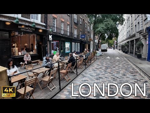 London Walk 4K | London Autumn Walk 2025 | London at Dawn