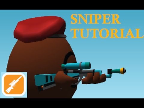 SNIPER TUTORIAL! Shell shockers how to WIN every game