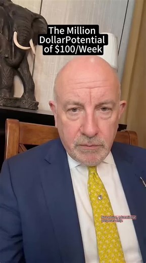 The Million Dollar Potential of $100/Week #growthinvesting #rothira #compoundinterest #investingstrategy #moneygoals