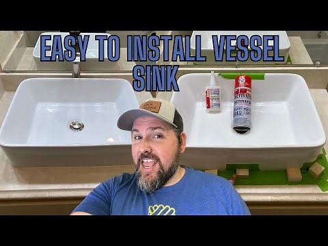 Easy Vessel Sink Installation