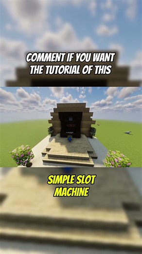 Simple Slot Machine In Minecraft