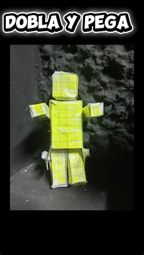 Papercraft tutorial de PLAYER de Poppy Playtime #papercraft #tutorial #poppyplaytime #manualidades